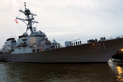 Bốn tàu khu trục tên lửa Mỹ tới châu Âu nhằm đe dọa Nga 